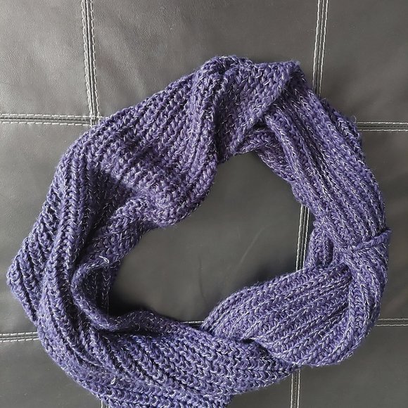 Garage Purple Infinity Scarf - Picture 1 of 3
